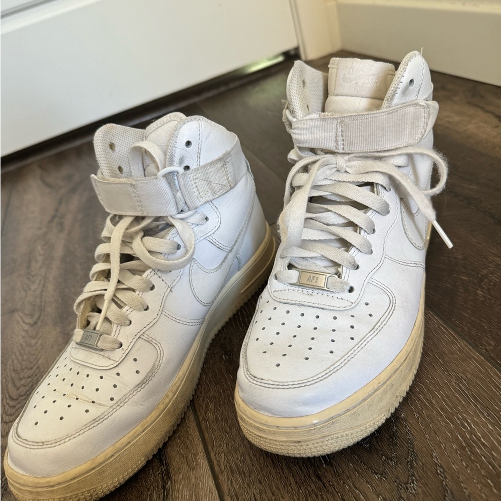 Elevate your collection with all white woman’s high top sneakers